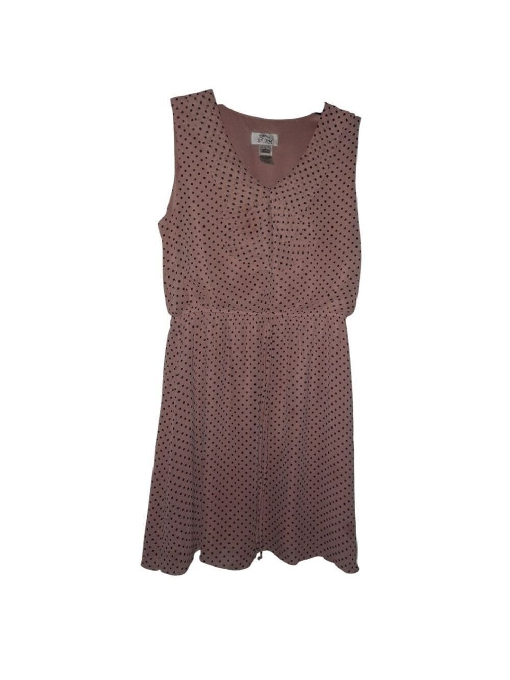 Sweet Storm Polka Dot Dress Large